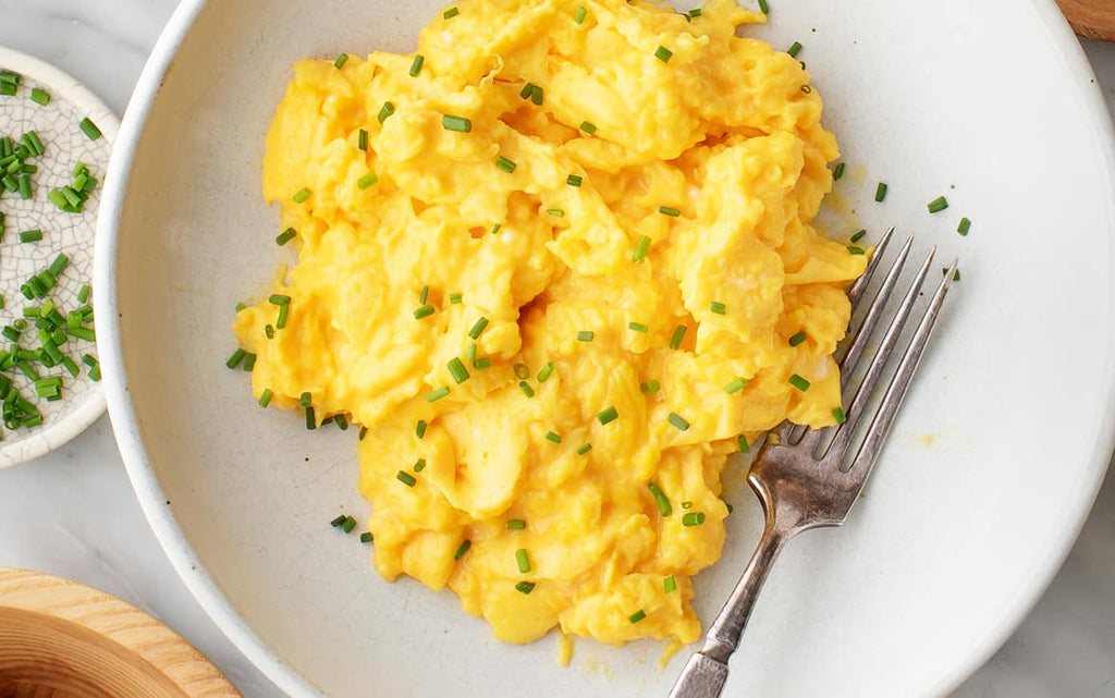 Best way to scramble eggs