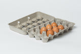 18 Egg Pulp Egg Carton (Non Printed) w/ Free Shipping*