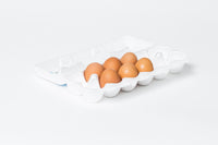 Foam Custom Printed Egg Cartons w/ Your Brand Name - FREE SHIPPING* Eggs not included