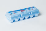 Foam Blue Stock "Grade A Large Farm Fresh" Egg Cartons w/ FREE SHIPPING* Eggs not included